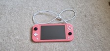 Nintendo Switch Lite 32GB, Coral Pink, Charger, Good Condition, Fast Delivery