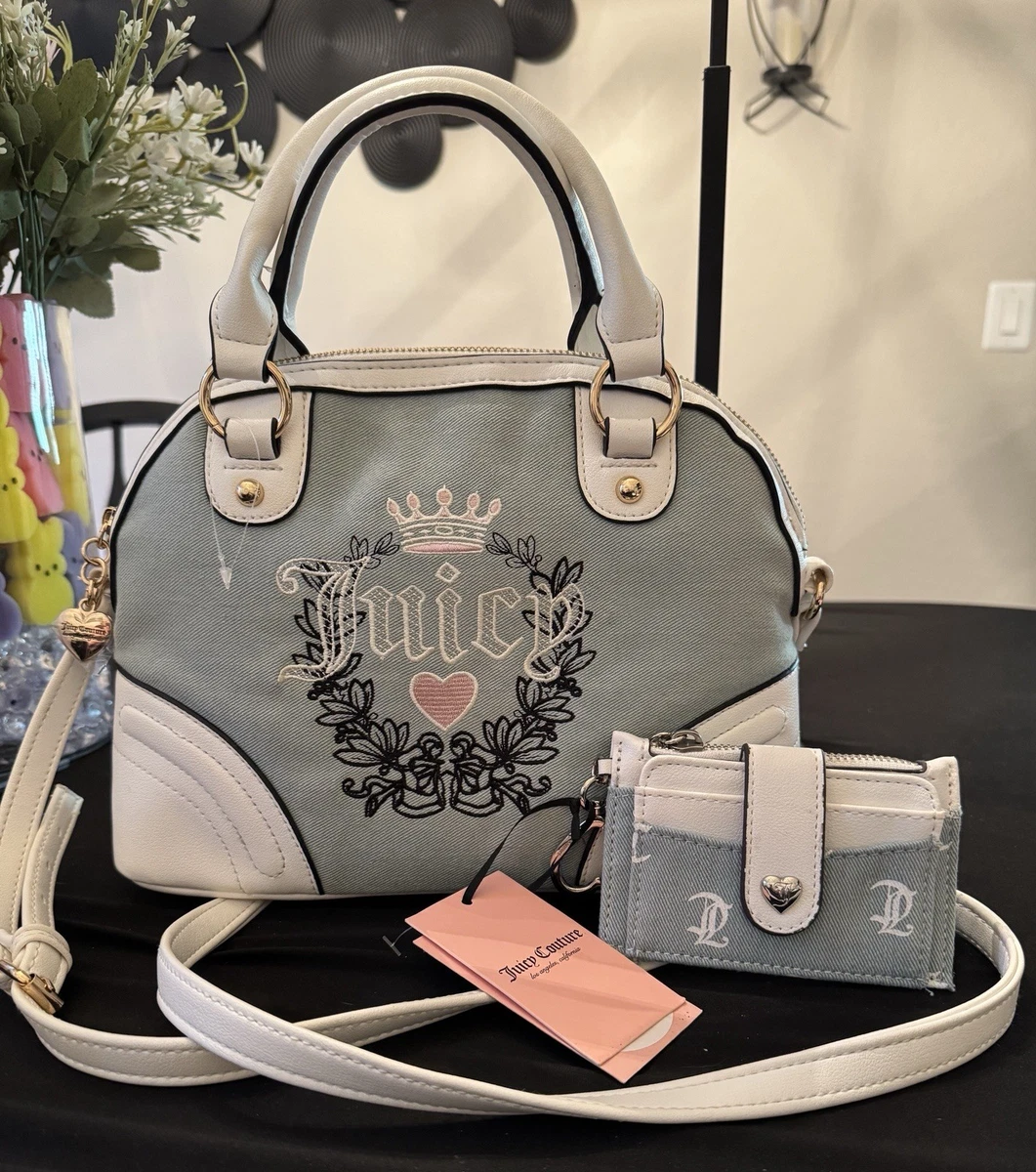 Juicy Couture Satchel/Top Handle Bag Blue Bags & Handbags for
