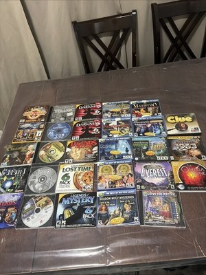 Big Fish Hidden Objects PC Game Lot of 28 ( Legends, The Best Of Big Fish Games