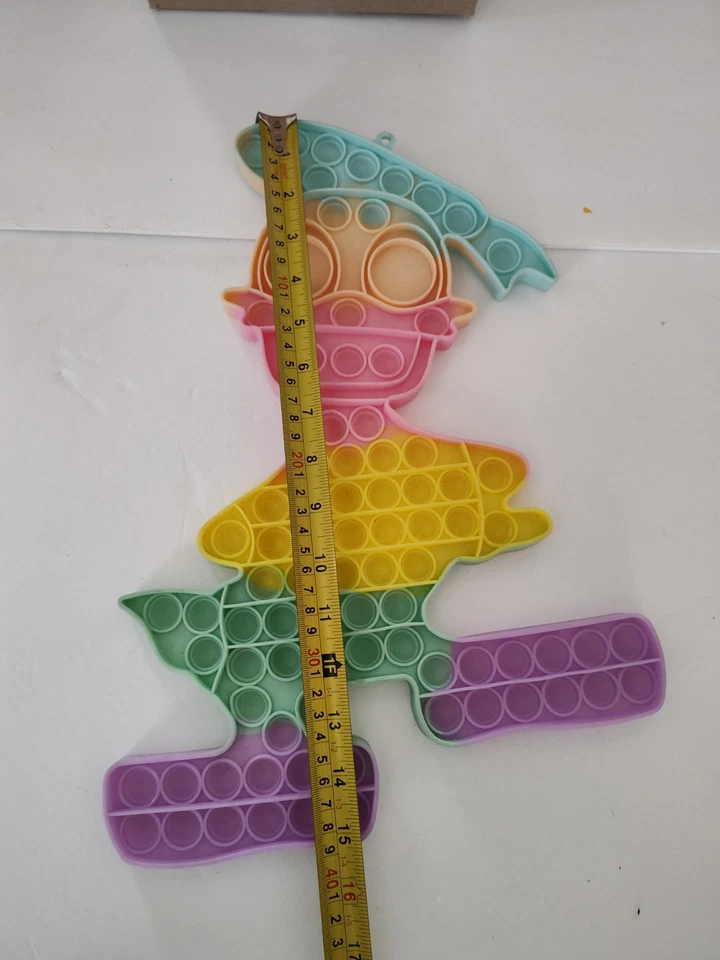 Donald Duck Stress Toy Popit Fidget Toys Push Bubble Sensory Toy  15"By 11" Rare - Image 4 of 4