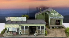 BUILT - Bar Mills “Four Fingered Tony’s” - 12” X 6” HO Diorama 