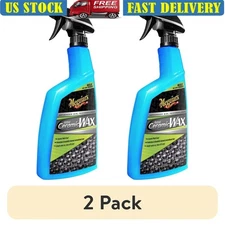 Hybrid Ceramic Wax Easy Use Spray Rinse Durable Water Beading Protection 2 Pack