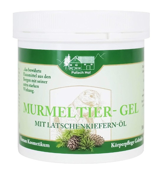 MURMELTIER-GEL 250Ml Mit Latschenkiefer-ÖL Murmeltiercreme Lotion Balsam 86-image