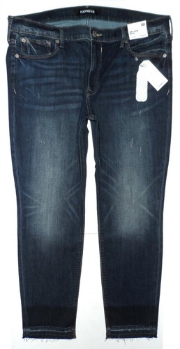 Express Repreve Ankle Legging Raw Hem 