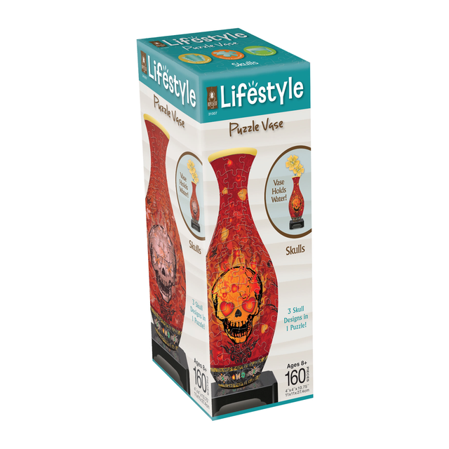 Bepuzzled Online Sale For Pcs 160 Skulls Vase Puzzle 3d Lifestyle 3d Puzzles Simple And Generous Design Store Lifegate Com