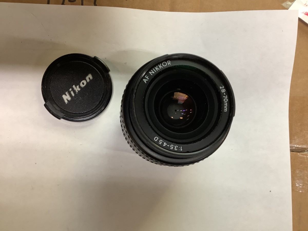 Nikon AF NIKKOR 28-70mm F/3.5-4.5 D MACRO ZOOM LENS Read | eBay
