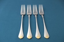 Yamazaki CARA GOLD Salad Forks (Set of 4) 18/...