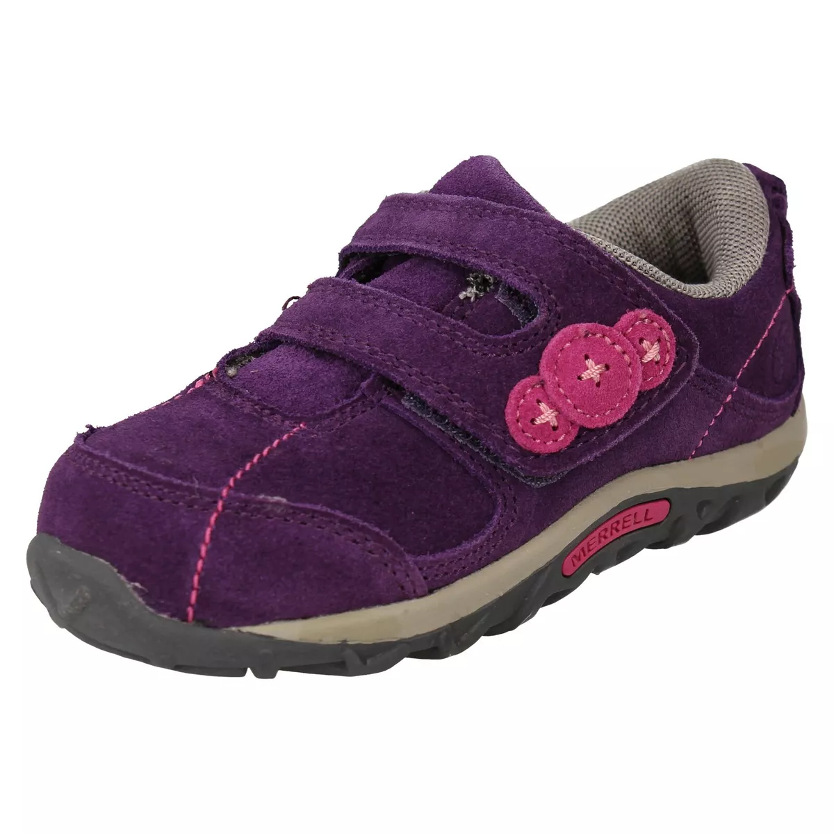 GIRLS MERRELL JUNGLE MOC DUAL STRAP JUNIOR J57146 CASUAL WALKING TODDLER SHOES