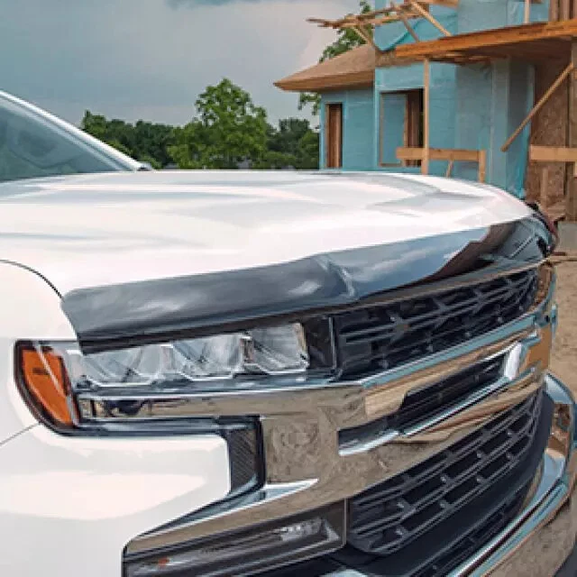 2021 chevy silverado hood on sale deflector