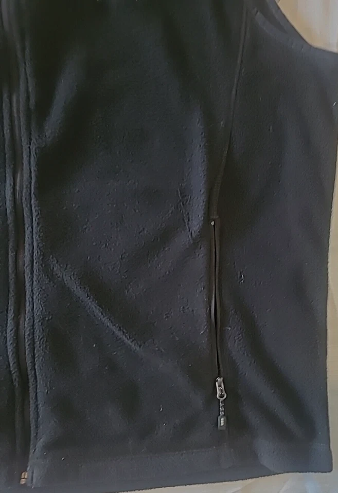 IBM Blockchain Tyndale Elevate FLEECE Vest Black Mens XL Extra Logo NWT Nerdcore - Image 4 of 4