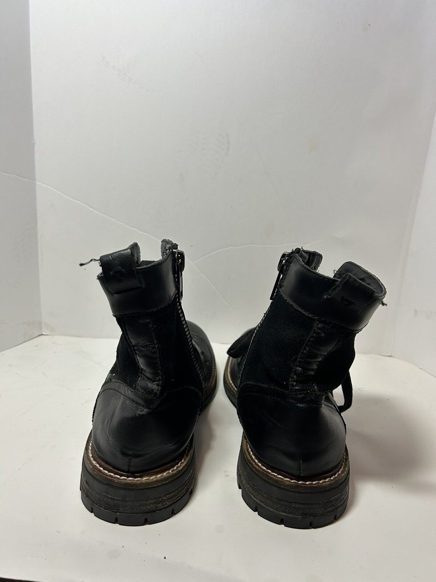 Guess Men’s REID2 Leather Boots Zippers Suede Black Size 9 Guess Men main image 3