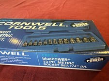 CORNWELL TOOLS CBP1M 13 PC METRIC SOCKET SET ...