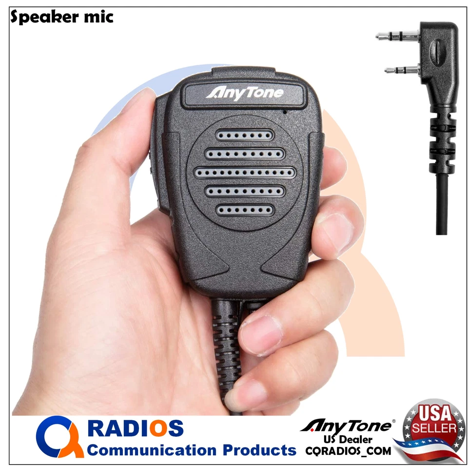 Anytone AT-D168UV Analog Digital DMR UHF VHF radio mic extra batt Like AT-D878UV - Image 3 of 4