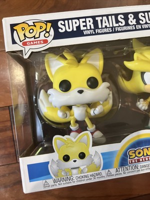  Funko Pop! Sonic The Hedgehog Super Silver and Super