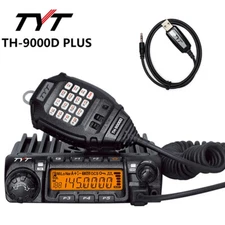 TYT TH-9000D PLUS Car Mobile Radio Transceiver with Programming Cable