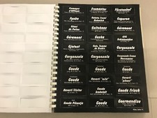 Meto Promosign Textsortiment Käse - Schilder in 24 x 70 mm