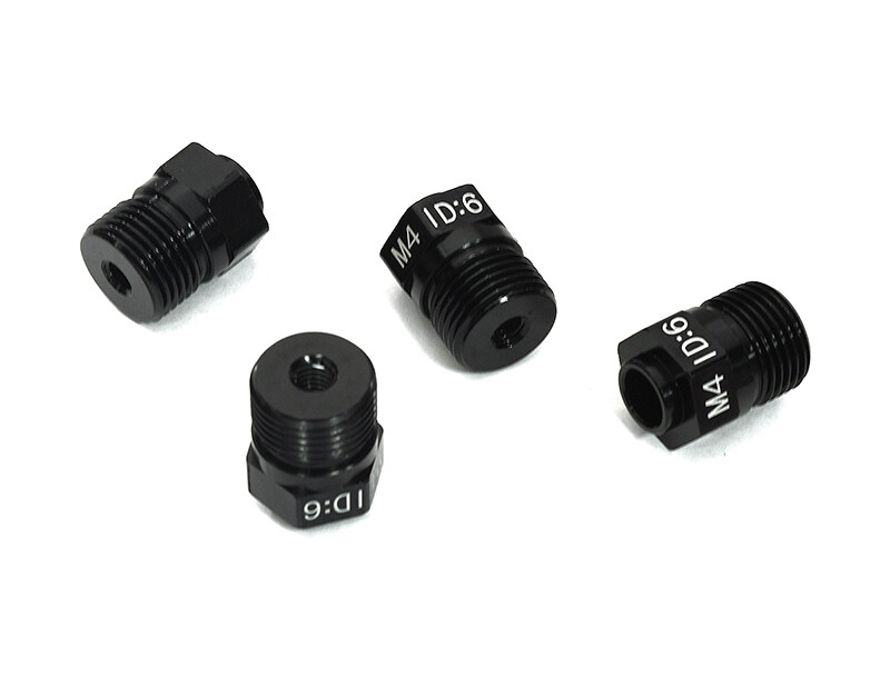 Type XJ Adapters for C33264 & C23115 Setup Station (M4 w/ 6mm ID