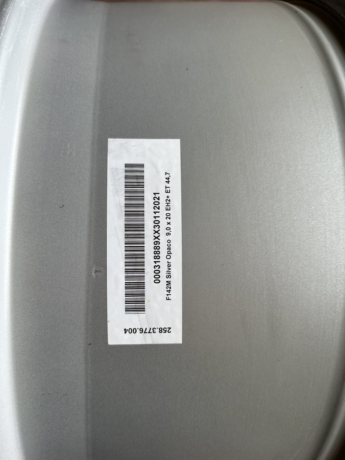 2022 Ferrari F8 Front Wheel Rim 307422