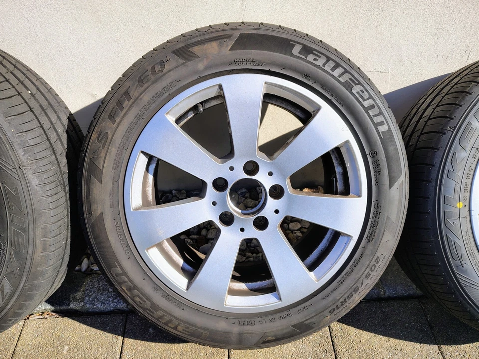 Sommerreifen Mercedes Benz auf Alus 205/ 55 R16 gebraucht - Bild 4 von 4