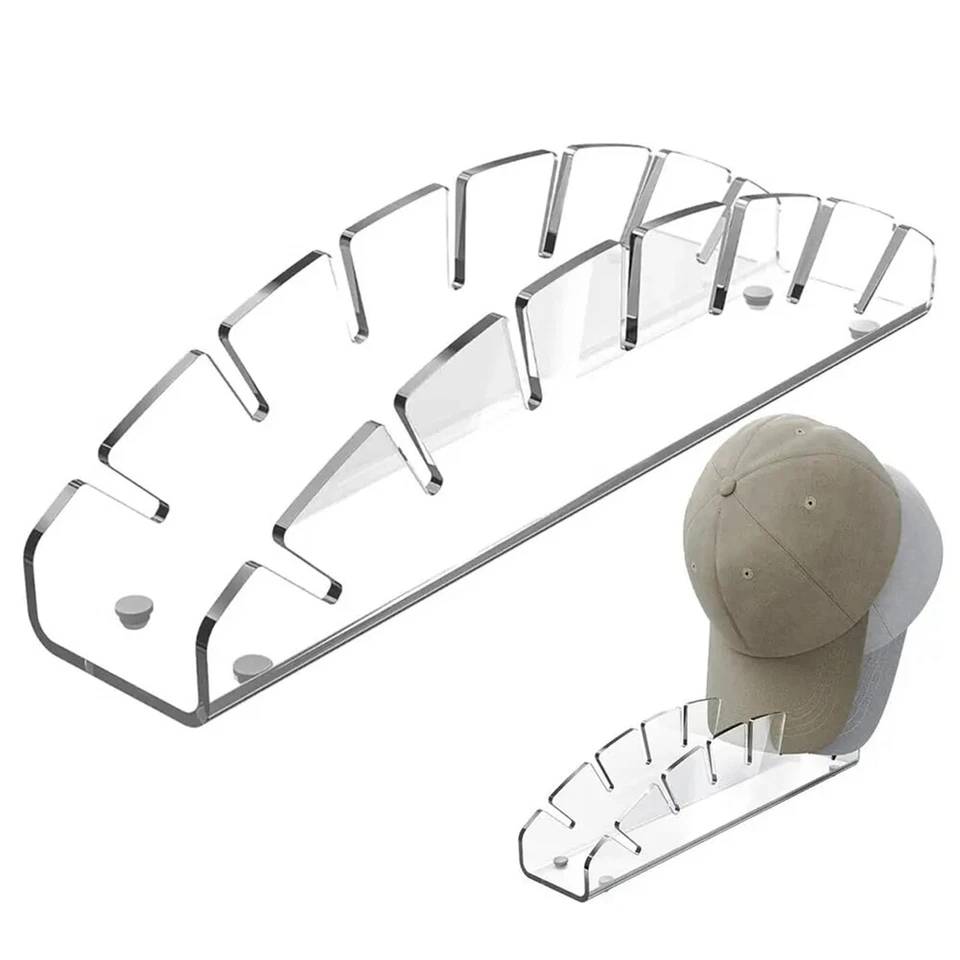 Hat Stand for Baseball Caps, Acrylic Hat Organizer, Hat Storage for2528 Foto 2 de 4