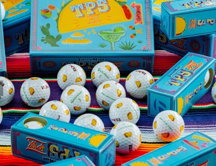 Taylormade TP5 Pix Taco Collectible Golf BALL 12PCS SET | eBay