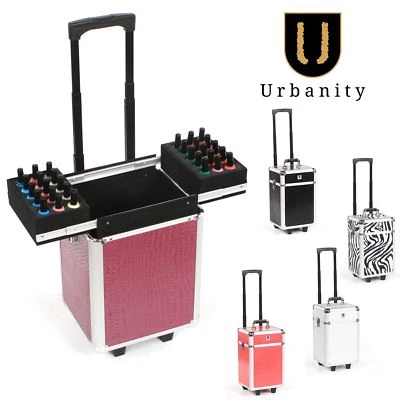 Nageltechniker Trolley Koffer von Urbanity Beauty Make-up Trolleys leicht