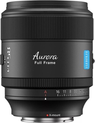 Sirui 85mm F1.4 Full Frame STM Auto Focus Lens Master of Portrait for Fujifilm X