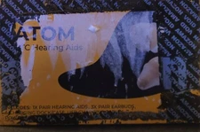 Audien ATOM Rechargeable Hearing Amplifier to Aid Assist OTC Hearing Charger