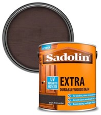 Sadolin Extra Durable Exterior Softwood Hardwood Wood Stain 1L Dark Palisander