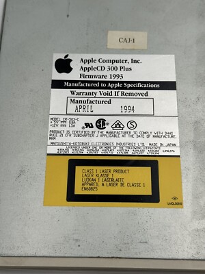 コンピュータ・IT ApplePacificMarketDevelopmentProduction AppleCD 300 Plus internal SCSI 2X CD-ROM Drive UNTESTED | eBay
