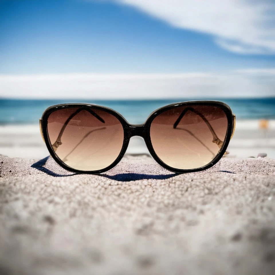 GAFAS DE SOL DIOR VINTAGE ITALIA HABANA - DORADO/MARRÓN DEGRADADO JANE FONDA Foto 2 de 4