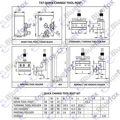 ELMAG - SCHNELLWECHSEL-STAHLHALTER-SET MAa, 5-teilig EUR 449,00