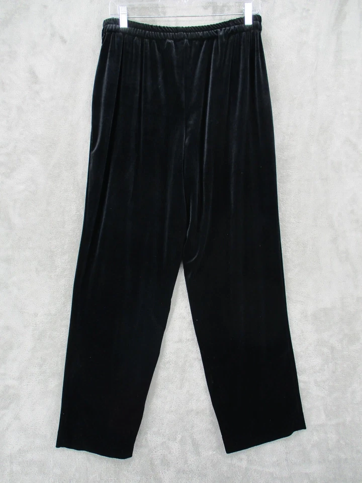 R&M Richards Pant Suitt Womens 12 Pant 14W Petite Glitter Evening Event Velvet - Image 4 of 4