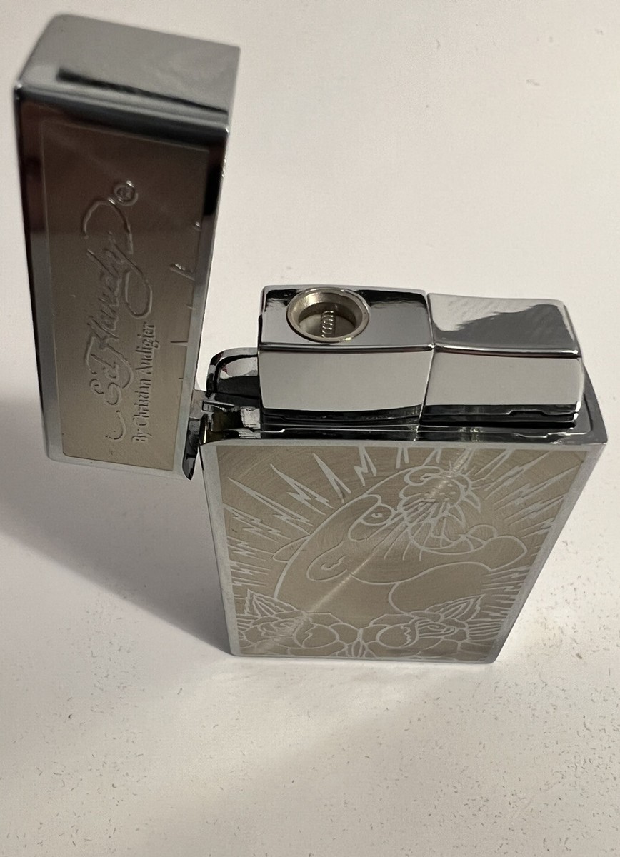 ED HARDY CHRISTIAN AUDIGIER ENZO LIGHTER PANTHER SILVER ED HARDY CHRISTIAN AUDIGIER ENZO LIGHTER PANTHER SILVER