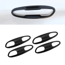 For Lexus ES250 300h 350 19-22 Carbon Fiber Outside Door Bowl Cup Cover Trim 8p