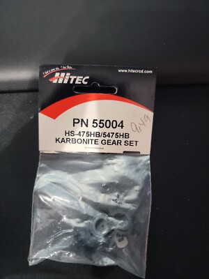 HiTec PN55004 HS-475HB/5475HB: Gear Set NewInPack USA Shipped