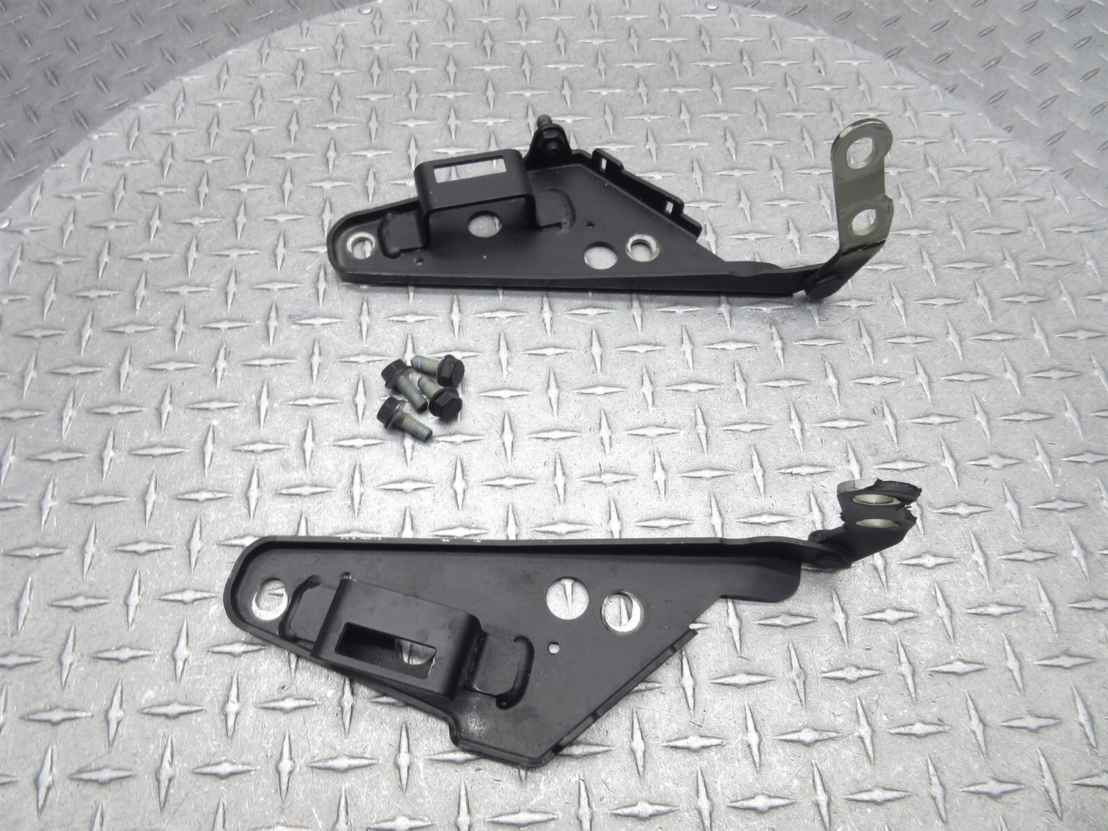 2008 Ferrari F430 Spider Left Right Front Trunk Hood Bonnet Hinge Bracket Pair