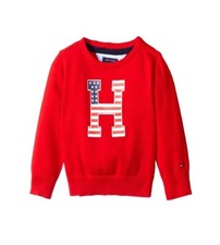 NWT Tommy Hilfiger Big Boys Patriotic Intarsia Sweater XL 20