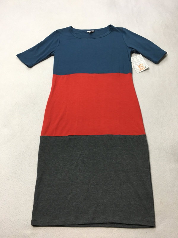 Marc Jacobs Robe plissée grise avec bordure bleue ref.686708 - Joli Closet
