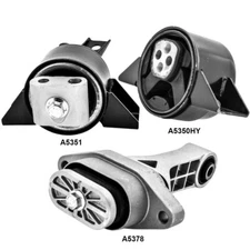 Engine Motor Mounts & Trans. Mount 3Pcs Set for Chevrolet Aveo 04-11 L4 1.6L