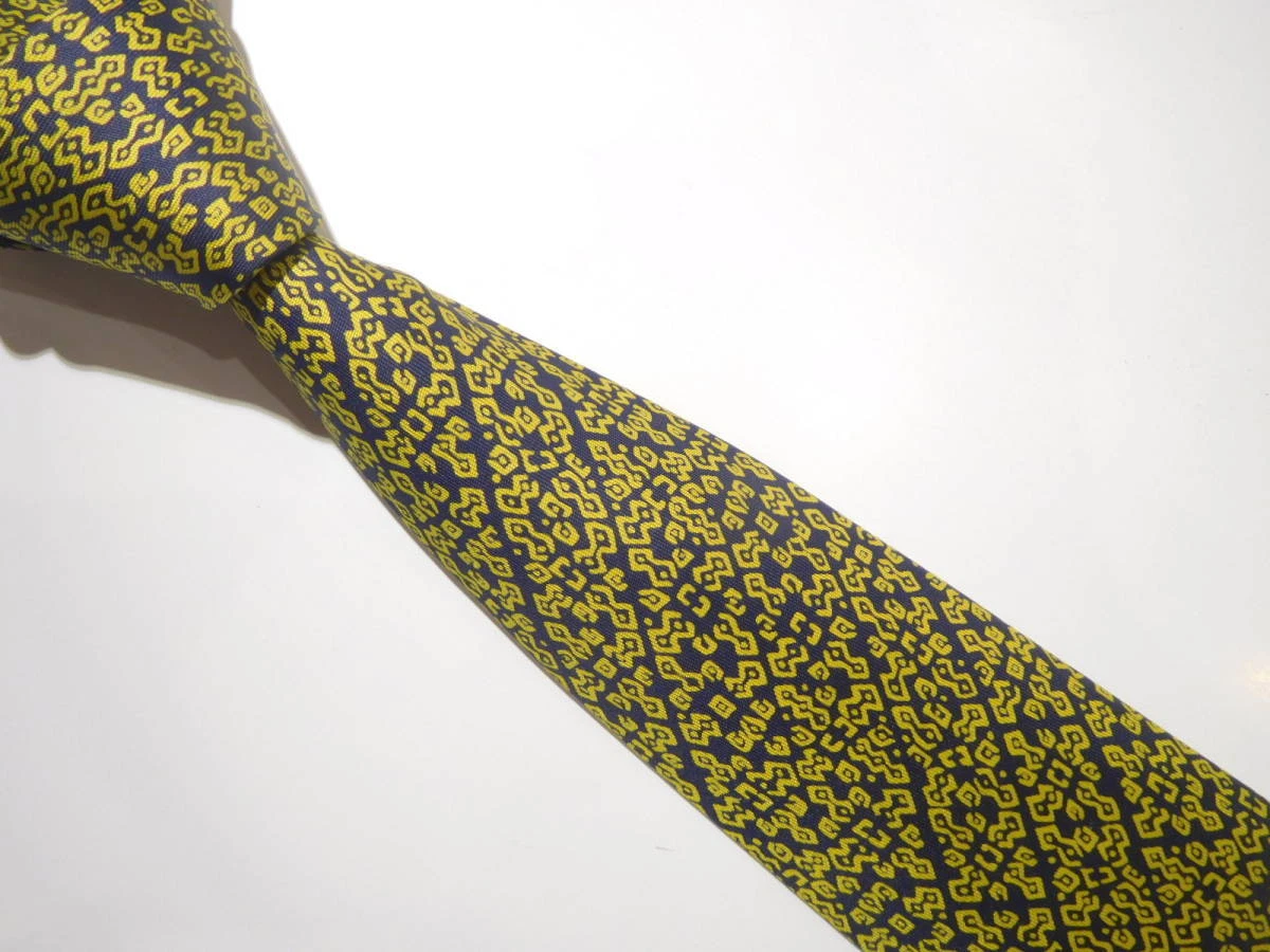 HERMÈS Cravatta uomo HERMES Francia vera seta cravatta abito classico lusso multicolore W902