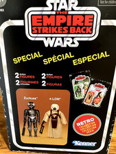 NEW Star Wars Empire Strikes Back Zuckuss and 4-LOM Retro Collection 2-Pack 2023