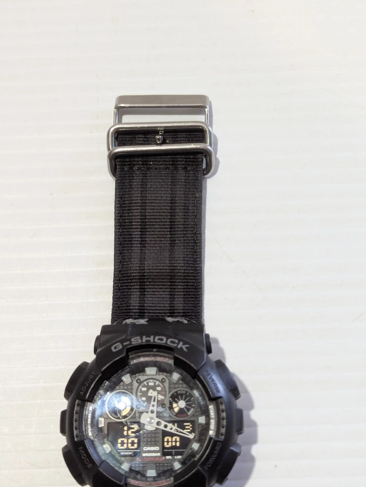 Casio G-Shock x Military Cloth Men's Watch GA-100MC-1A - Image 4 of 4