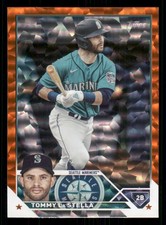 2023 Topps Update Orange Foilboard #US189 Tommy La Stella /299