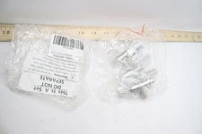 (5-Pk) Probrico Single Hole Cabinet Knobs Brushed Nickel Stainless Steel 2"L