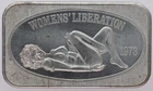 1973 Womens’ Liberation Silver Art Bar (B3277)