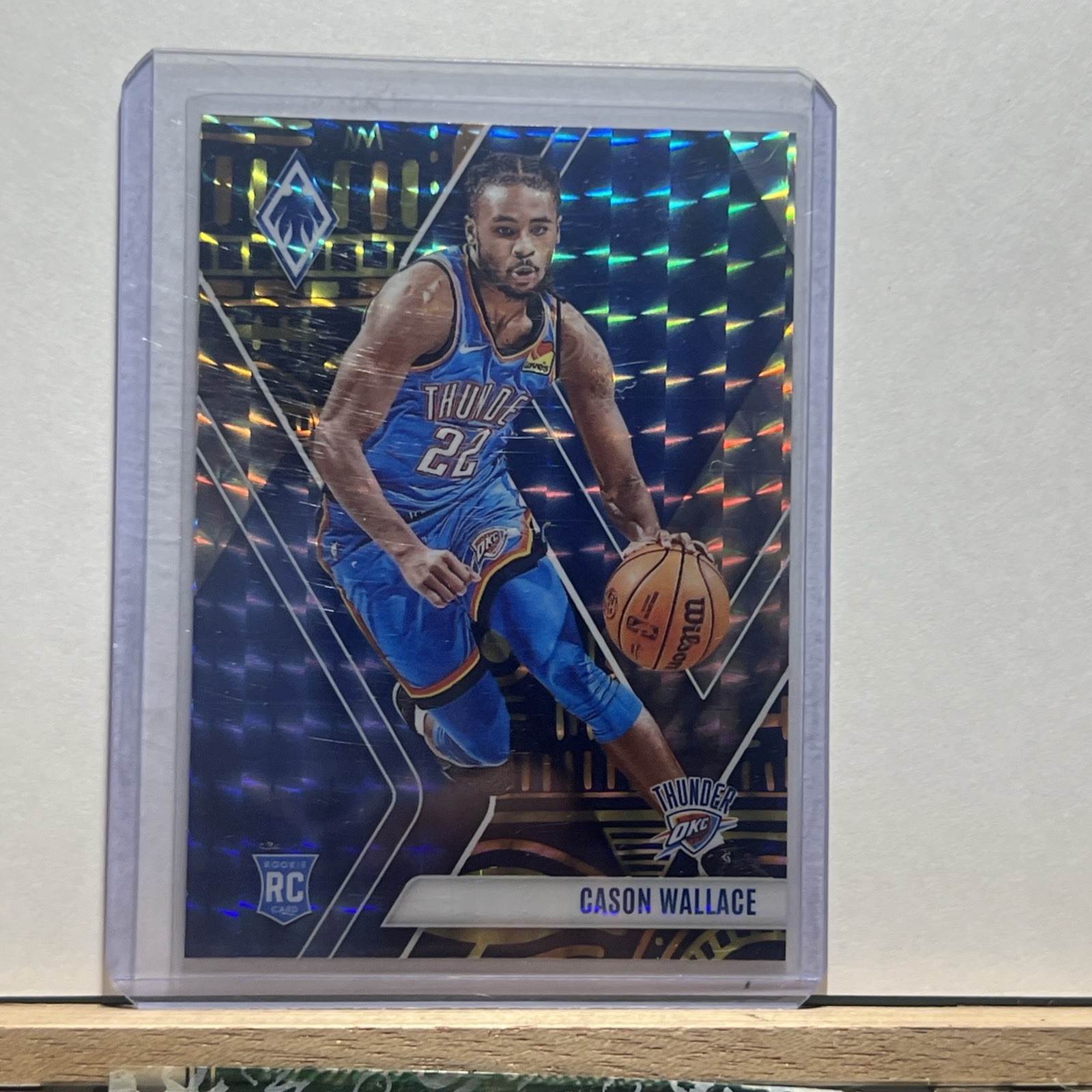 2023-24 Phoenix Basketball Cason Wallace Hieroglyphs #291 Rookie RC Case Hit SSP