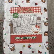 Hello Kitty Full Sheet Set 100 Cotton Christmas Theme