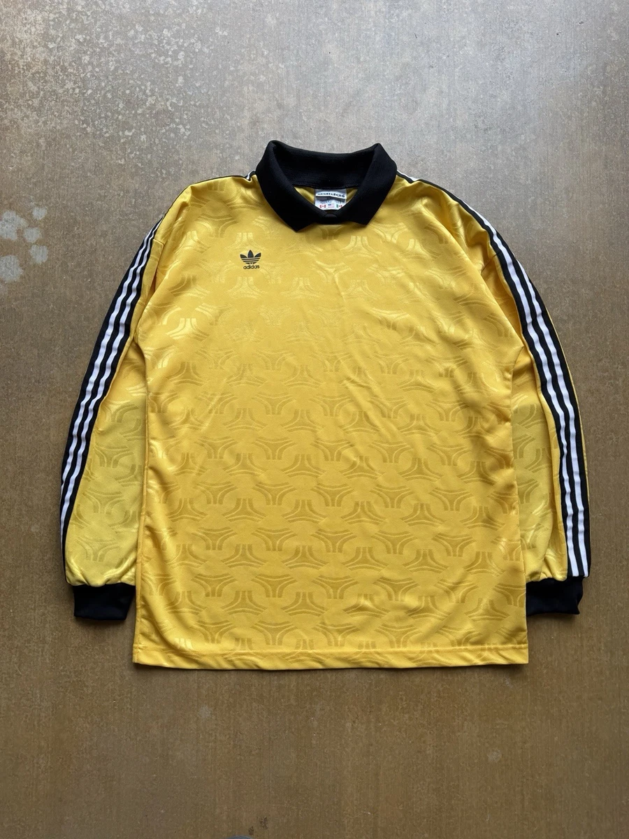 Vintage 90s Adidas Goalkeeper Football Soccer Jersey Shirt (L) USA