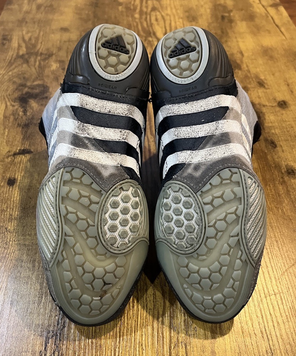 2007 Adidas Response Grey/Black Rare Wrestling Shoes Size 4.5 | eBay